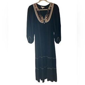 Max studio XL embroidered boho dress